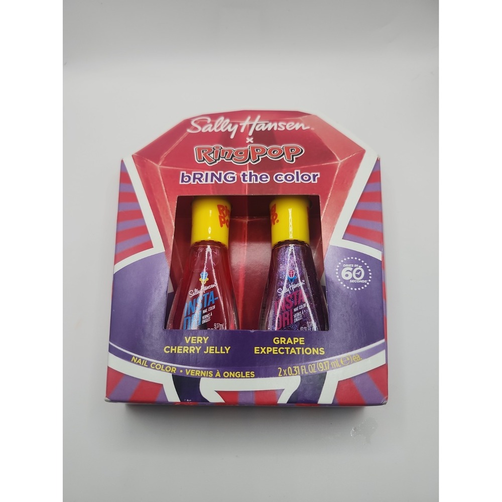 Sally Hansen Insta-Dri Nail Polish x Ring Pop Collection, bRING the color Duo